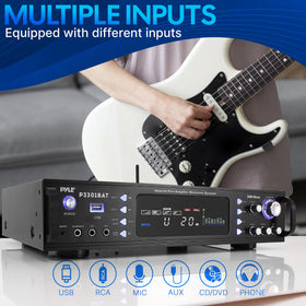 Pyle USB MP3 playback for convenient music playback