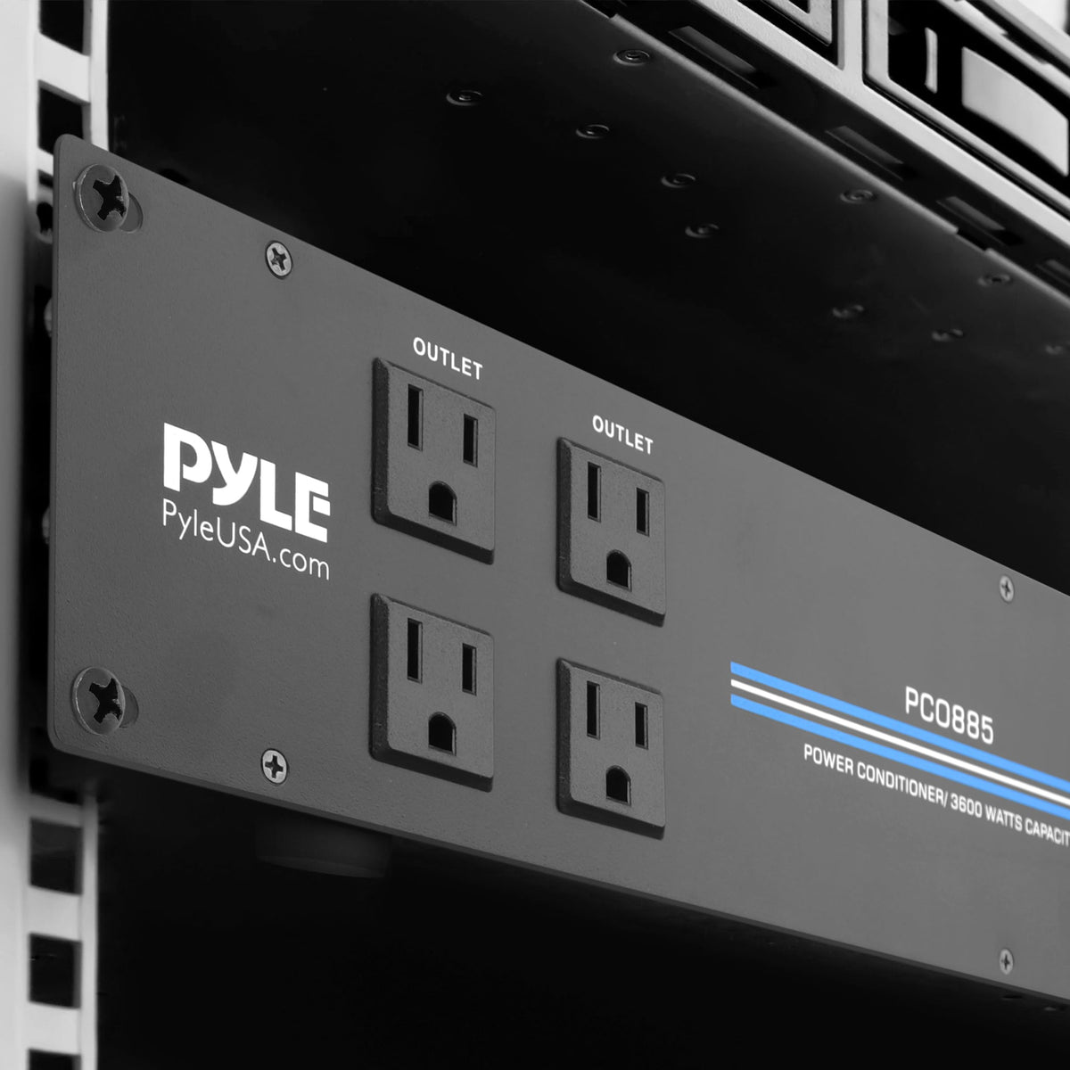 PylePro powering studio equipment in a creative workspace for reliable operation
