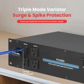 Front USB ports on PylePro providing convenient charging for phones and tablets