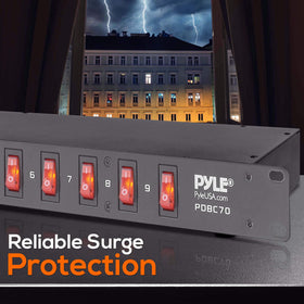 PylePro PDBC70 AC noise filter delivers clean power to sensitive gear