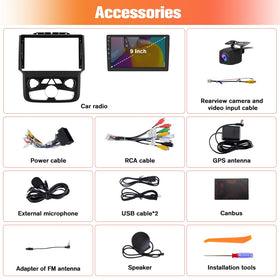 Pyniro 9-inch Android 13 system powering navigation and apps