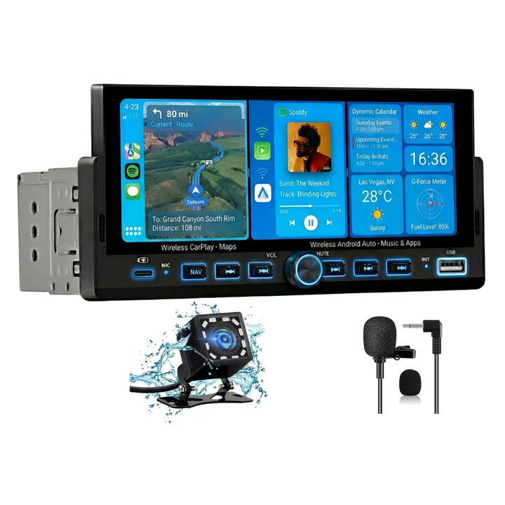 Pyniro front panel display showing interface and easy viewing benefits