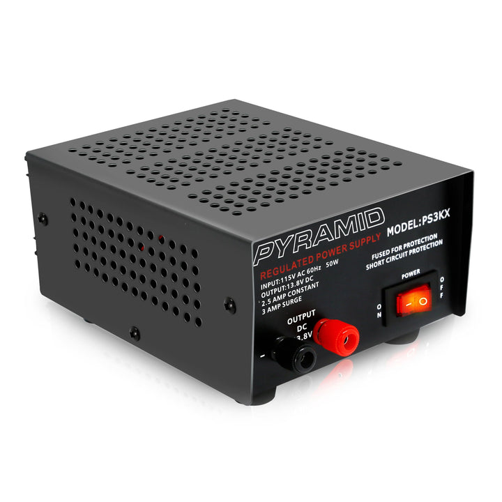 Pyramid PS3KX front panel showing power switch and indicator for easy control
