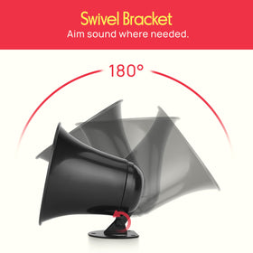 Pyramid SP5 10 ft pre-wired cord simplifies wiring and installation