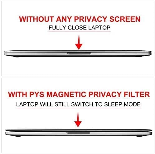 PYS privacy screen packaging and quick-install setup for fast use.