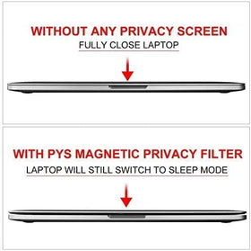 PYS privacy screen packaging and quick-install setup for fast use.