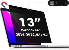 PYS front view showing magnetic privacy filter protecting screen