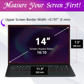 PYS matte finish texture demonstrating anti-glare comfort for eyes