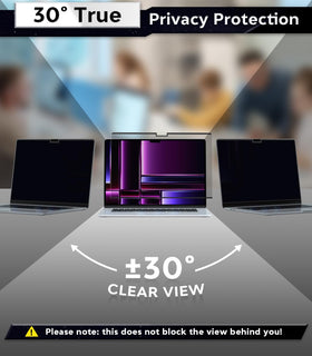 PYS anti-glare film reduces reflections for comfortable viewing.