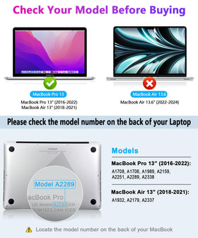 PYS privacy screen for MacBook Air 13 front view keeps confidential work private