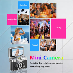 Pyxfeiiu mini keychain camera 128GB expansion for more memories