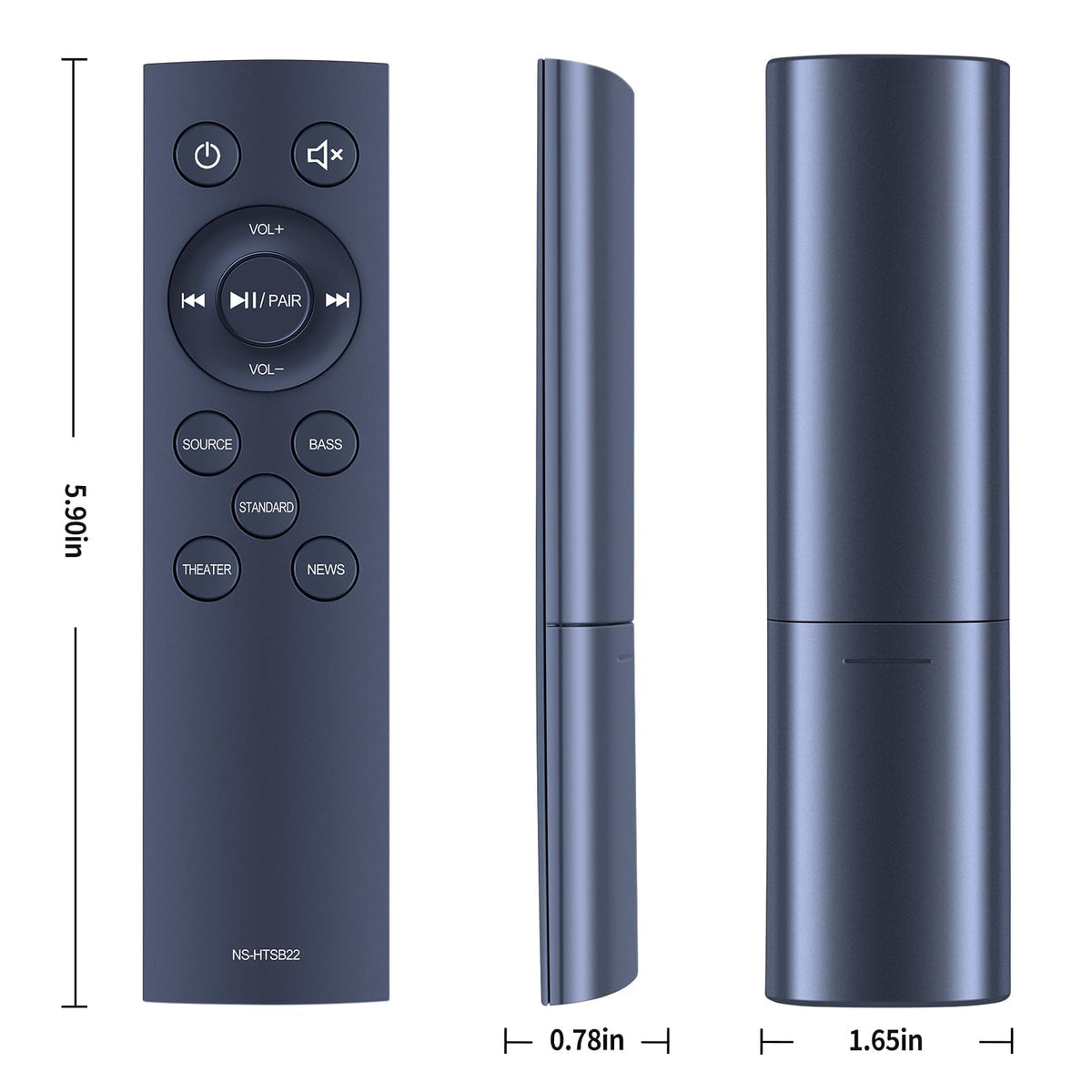 PZL single remote packaged ready to replace lost or broken controllers