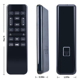 PZL remote in hand demonstrating ergonomic arc for comfortable use