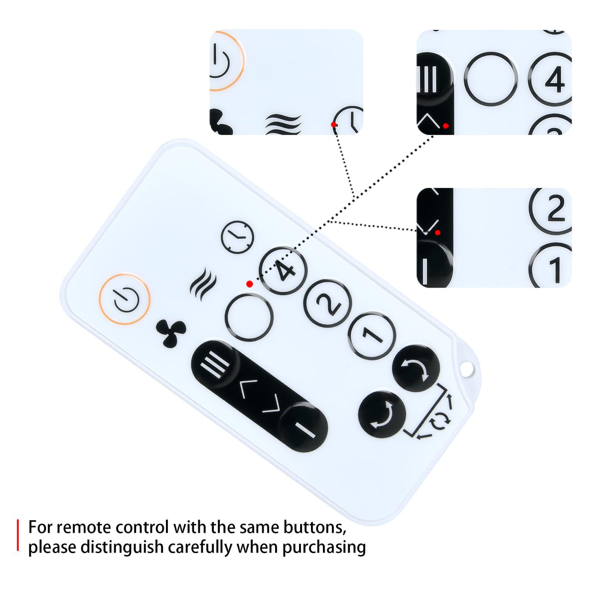 PZL remote in use with WooZoo fan demonstrating fast responsive control