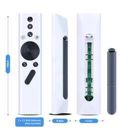 PZL remote with packaging contents showing included remote and what’s not included