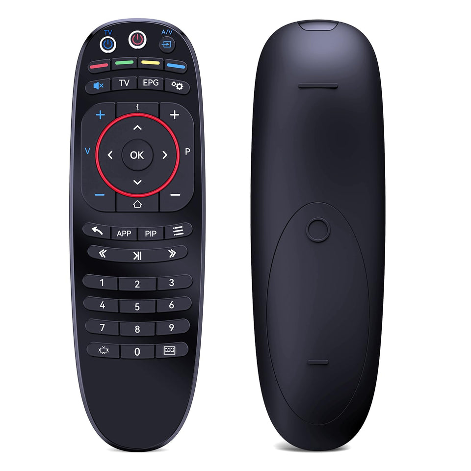 PZL MAG 544w3 replacement remote front view with ergonomic grip for comfortable navigation