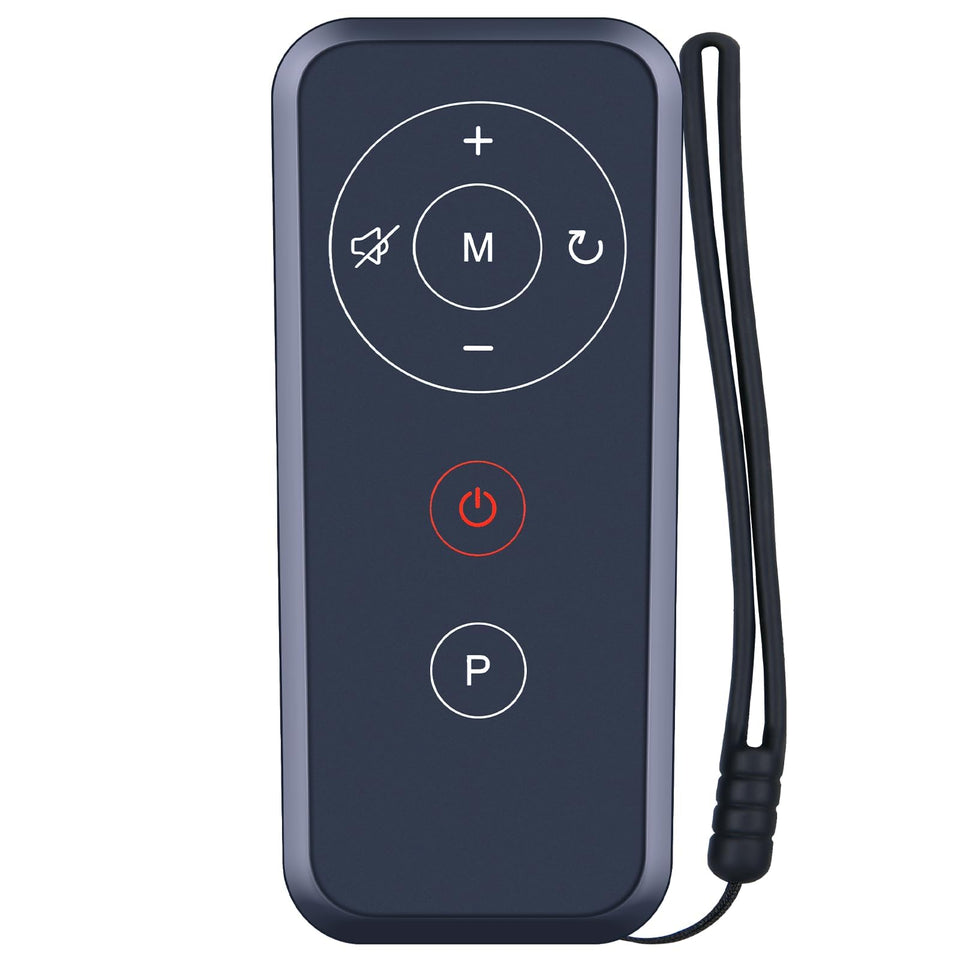 PZL replacement remote for walking pad – front view showing its compact size and ergonomic shape