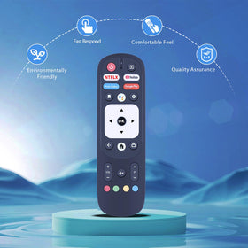 PZL remote held in hand showing ergonomic arc for comfortable use