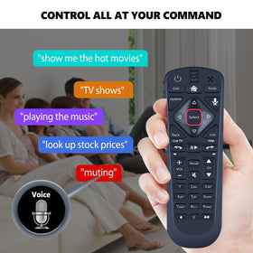 PZL Voice remote paired with Hopper indicating quick, reliable setup