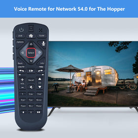 PZL Voice remote side buttons highlighting ergonomic design for comfortable use