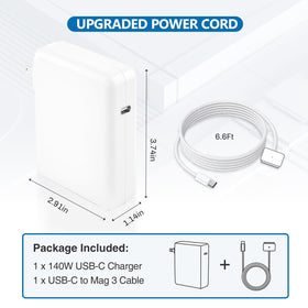 Qacxzer included USB-C to magnetic T-tip cable.