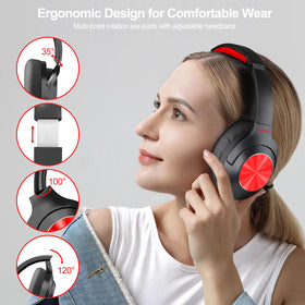 Qaekie Q30 headphones ambient transparency mode for safer outdoor listening.