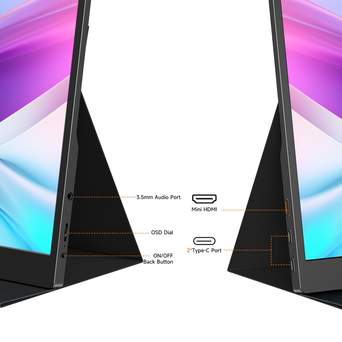 qaf connected to PS5 with mini HDMI for seamless console gaming