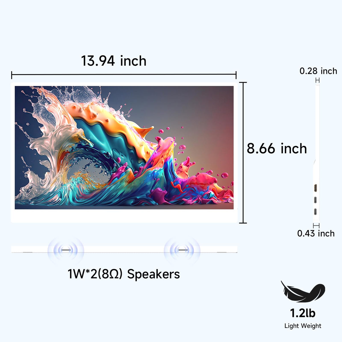 qaf smart cover folded as stand for ergonomic viewing comfort