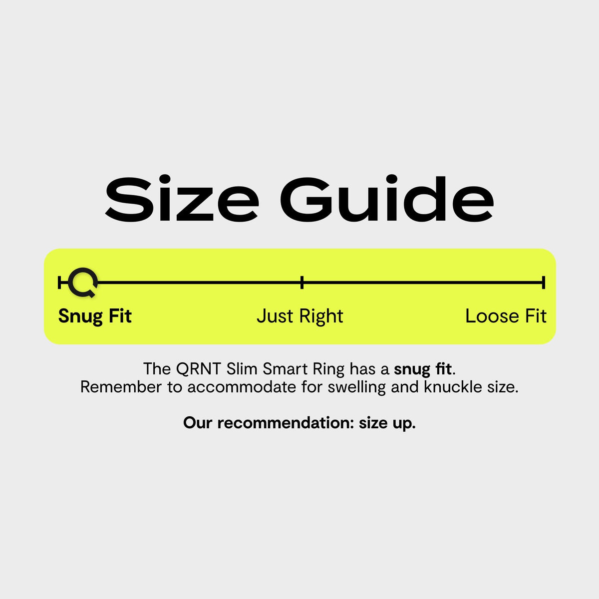 Sizing kit helps ensure a snug, accurate fit for precise data.