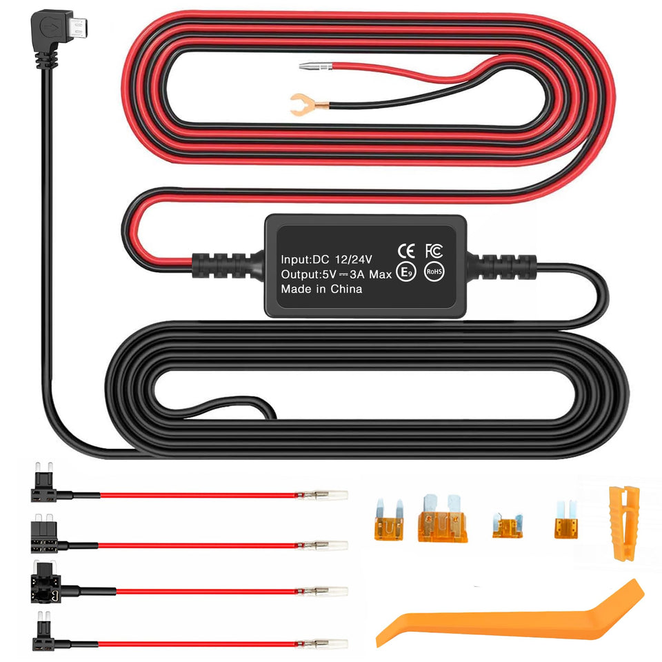 QaMcbulc Cobra hardwire kit compatibility image, enabling smooth SC series dash cam integration