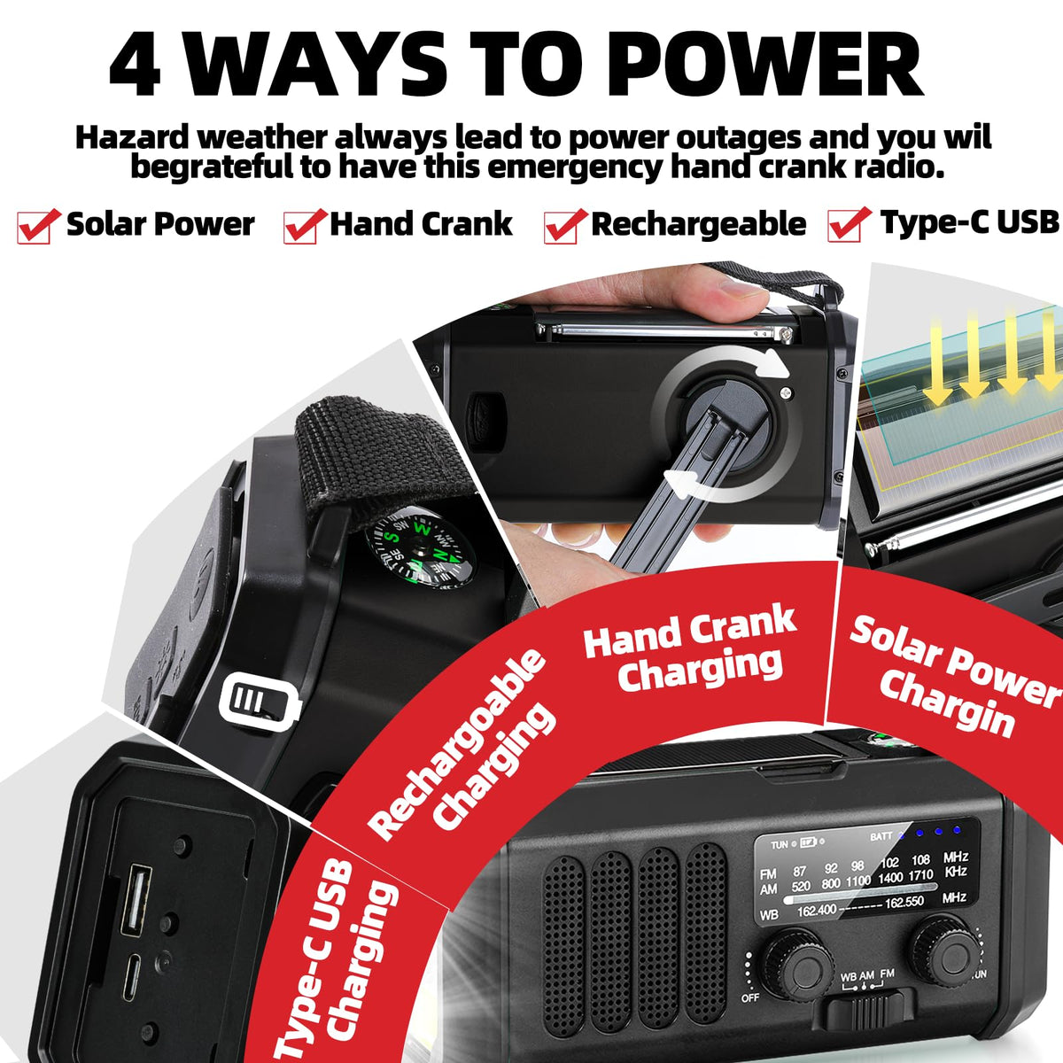 QAUYYW flashlight and reading lamp illuminated for reliable visibility