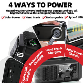 QAUYYW flashlight and reading lamp illuminated for reliable visibility