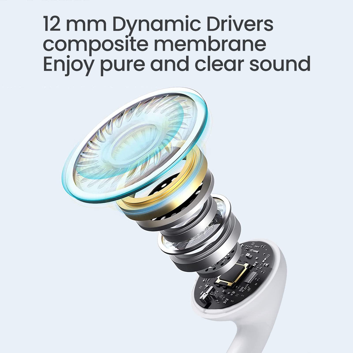 QAWESDX in-ear earphones design promotes comfortable all-day wear