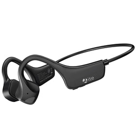 QAZITV front view of headset showing sleek open-ear design for safety