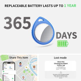 100dB sound test of QCOQ Air Tracker for locating nearby items.