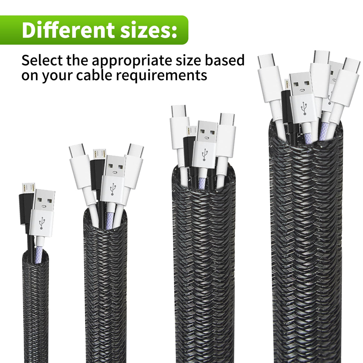 QCSIW heat-resistant sleeve suited for automotive and DIY wiring