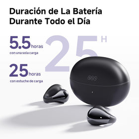 QCY Crossky C30 with sweat droplets showing IPX4 resistance for workouts