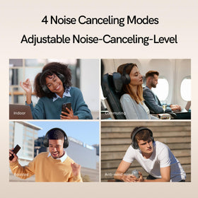 QCY H3 earcup close-up with memory foam for comfortable long-wear cushioning