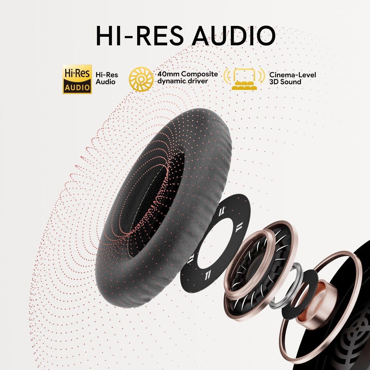 QCY H3 worn during commute showing noise isolation benefit in busy environments