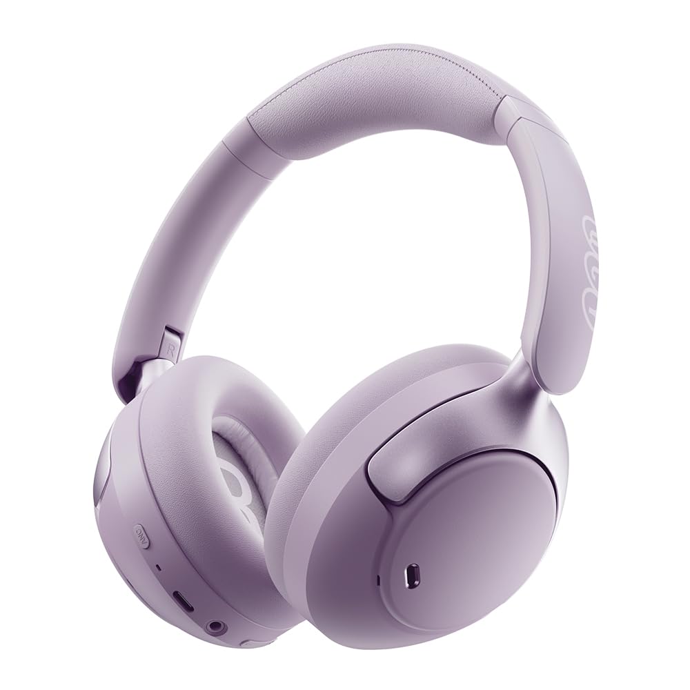 QCY H3 PRO active noise cancellation up to 50dB for busy commutes.