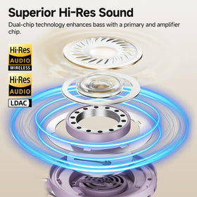 QCY H3 PRO app enables custom EQ and mode selection for personalized sound.