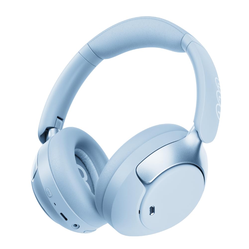 QCY H3 PRO earcups close-up for comfortable all-day wear