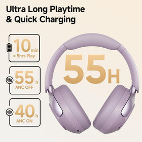 QCY H3 PRO multipoint connection lets you switch between two devices seamlessly.