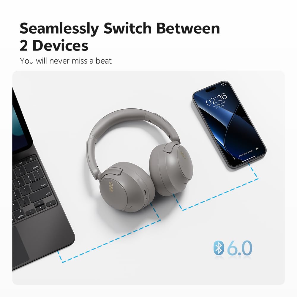 QCY H3S in gaming setup illustrating low-latency audio advantage