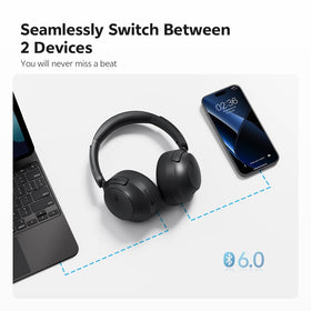 QCY H3S USB-C port close-up showing fast charging convenience