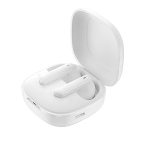QCY HT05 front packaging showing product and benefits