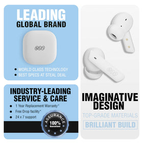 QCY HT05 earbuds during outdoor run showing wind-noise reduction