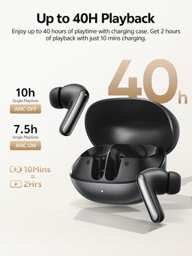 QCY MeloBuds N20 Bluetooth 6.0 with multipoint for flexible device switching