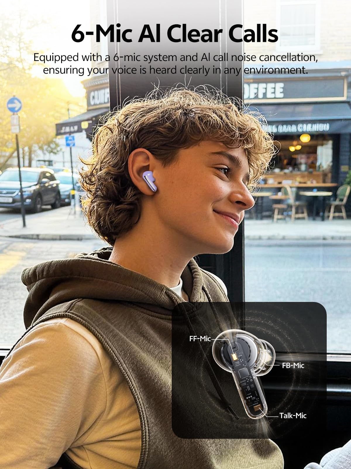 QCY MeloBuds N20 Bluetooth 6.0 enables easy multipoint pairing