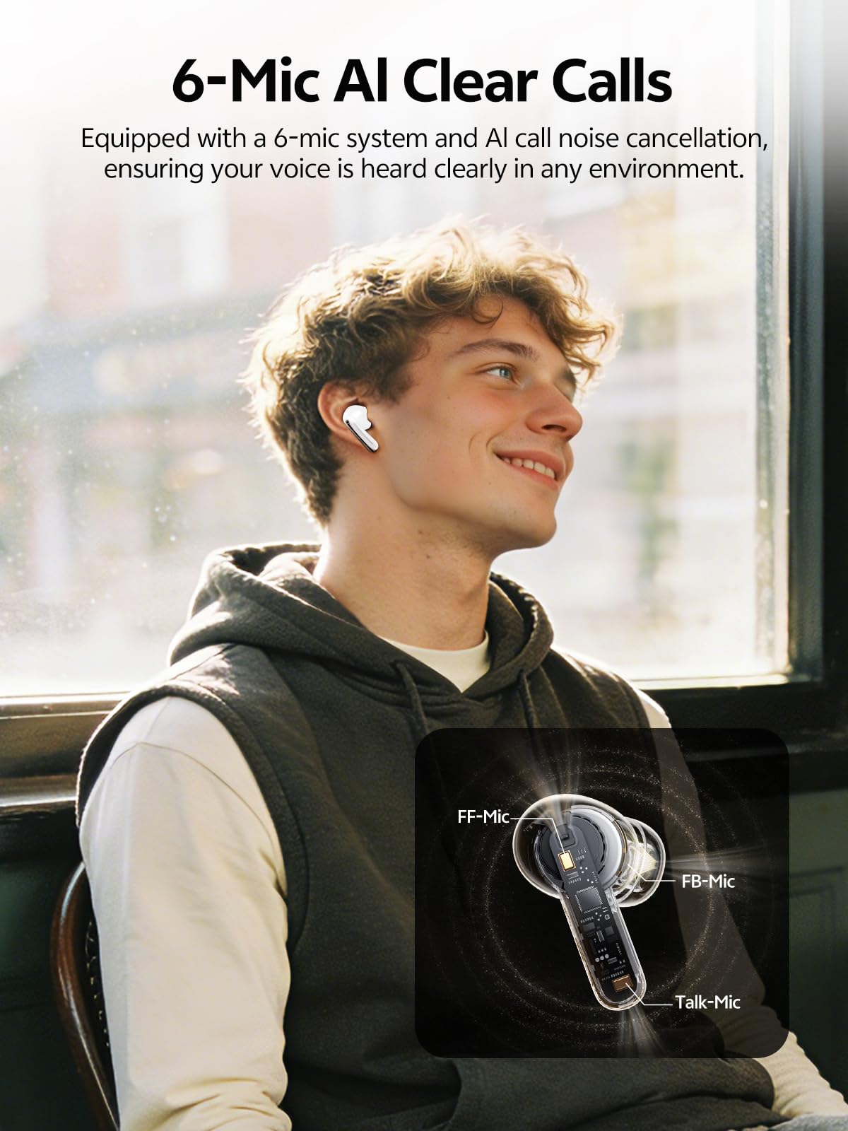 QCY MeloBuds N20 ultra-low latency for synchronized gaming moments.